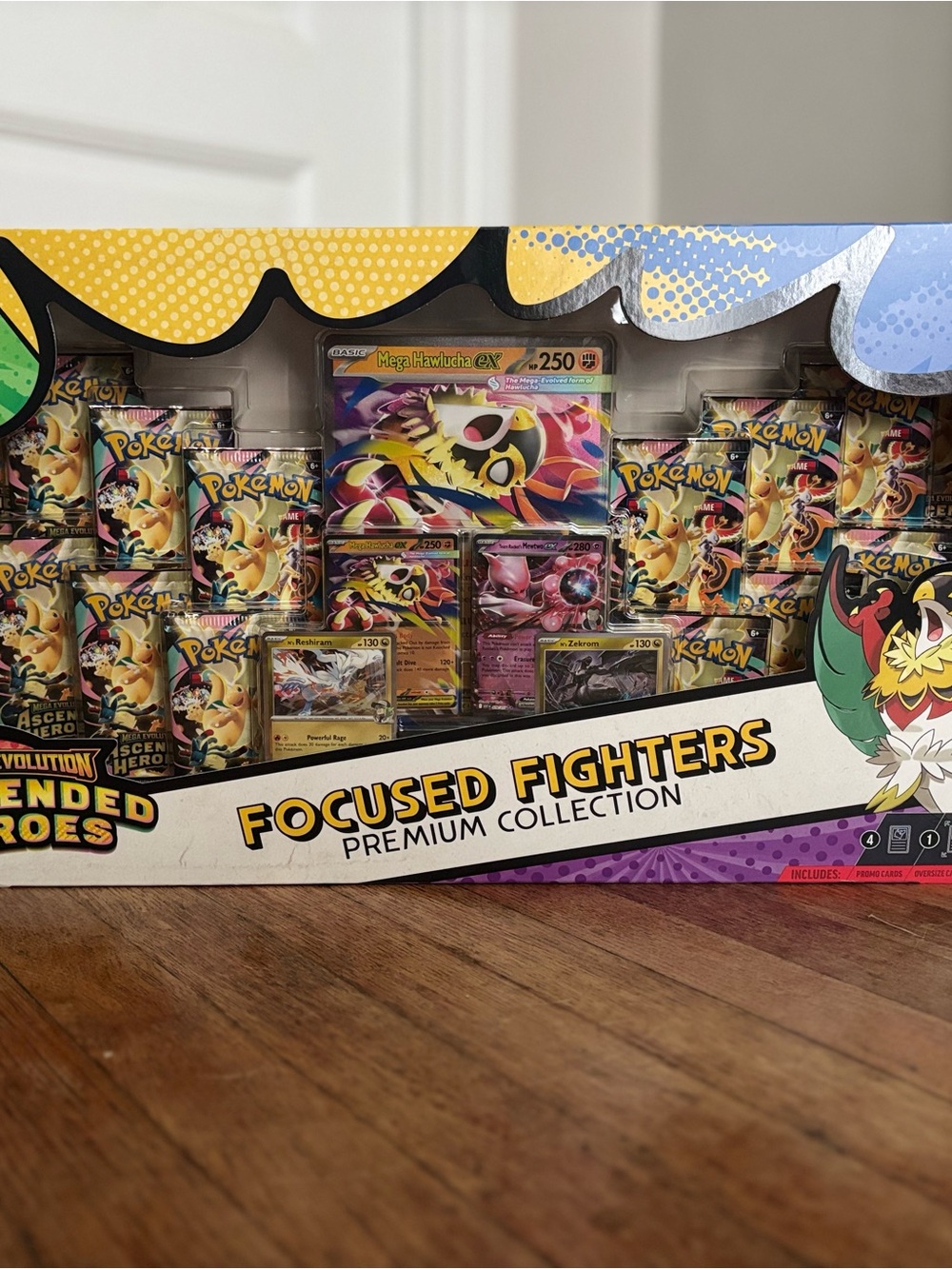 Pokémon TCG Mega Evolution Ascended Heroes Focused Fighters Cards 2026 SAM’s